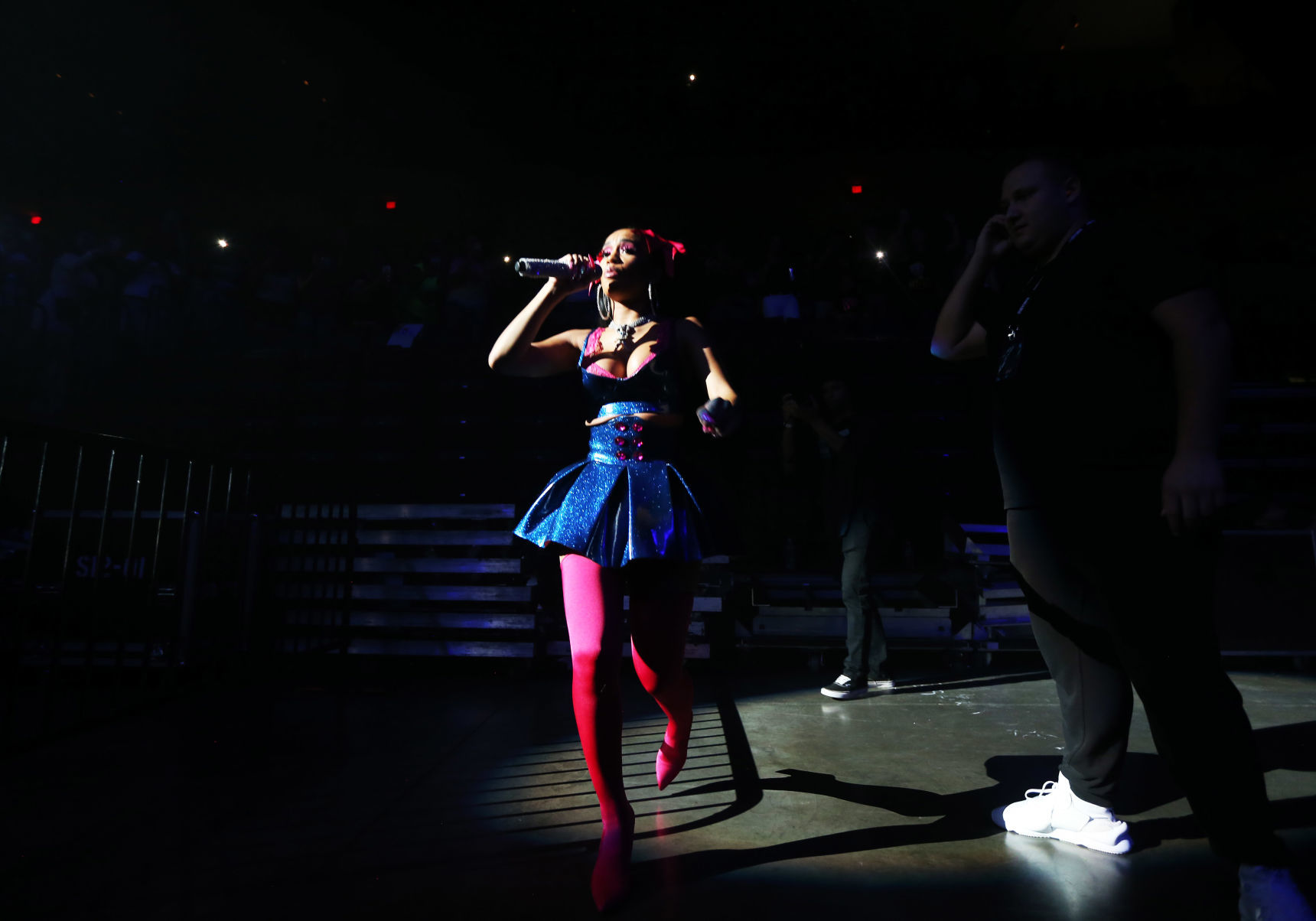 Cardi B performs at John Paul Jones